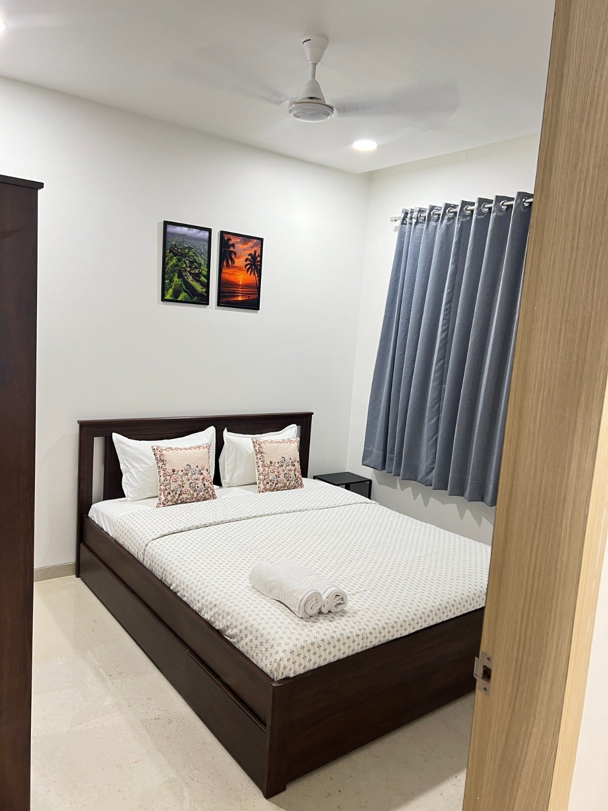 Second furnished bedroom at SVP Corporates